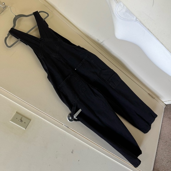 H&M Black Denim Overalls - Picture 2 of 4